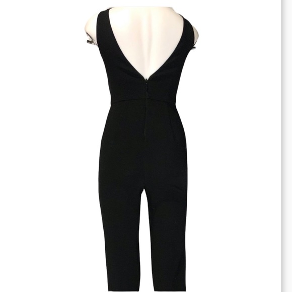 BCBG Generation CATSUIT Jumpsuit Open Back Cat Suit Pockets - Picture 5 of 12